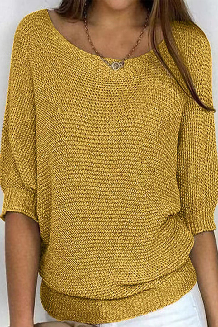 Oversized svetr pro ženy s netopýřími rukávy – Mira