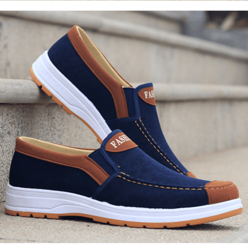 Pánské Slip-On plátěné boty – Matteo Podzimní edice