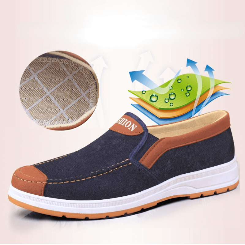 Pánské Slip-On plátěné boty – Matteo Podzimní edice