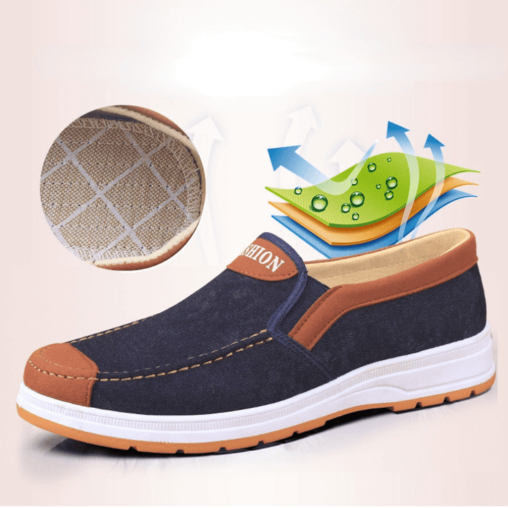 Pánské Slip-On plátěné boty – Matteo Podzimní edice