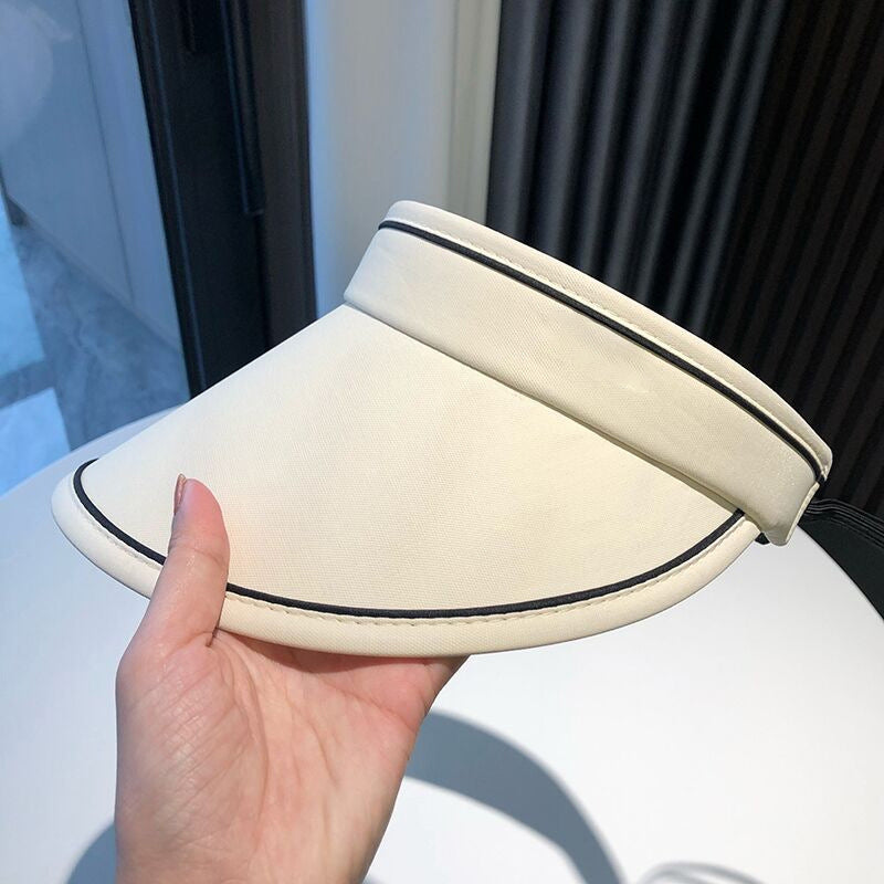 Trendy klobouk s rolovaným lemem a extra ochranou – FoldSun Pro
