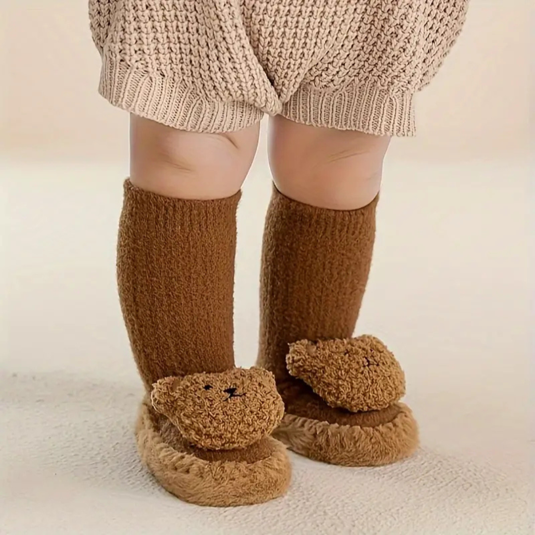 Dětské domácí ponožky s medvědy – CozyBear