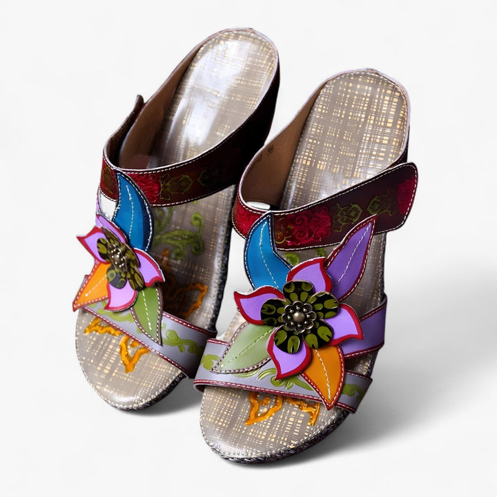 Boho sandály pro ženy s pletenými pásky – BohoStep Dolly