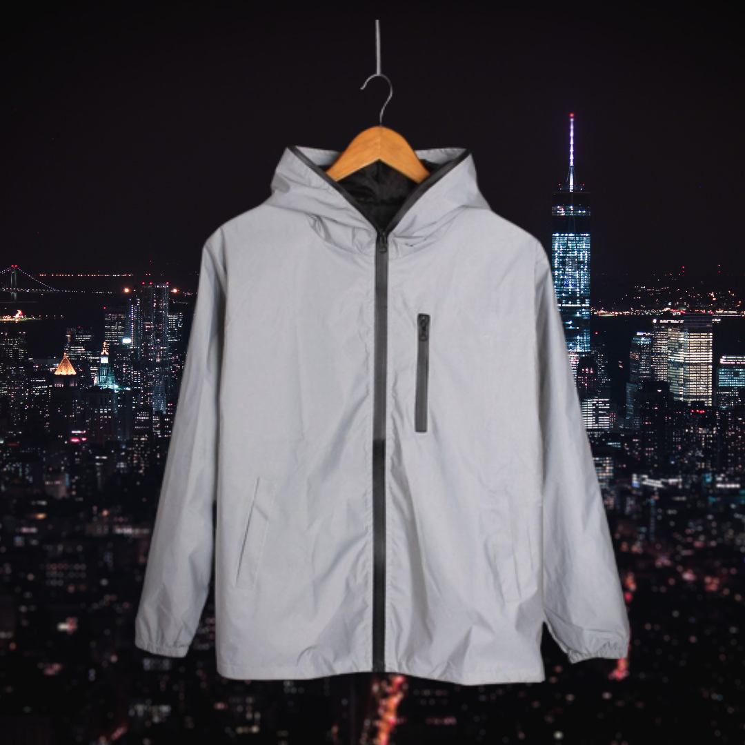 Podzimní reflexní dámská bunda s efektem 3M – Leona