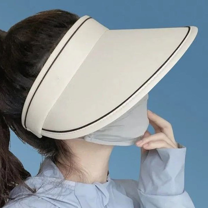 Trendy klobouk s rolovaným lemem a extra ochranou – FoldSun Pro