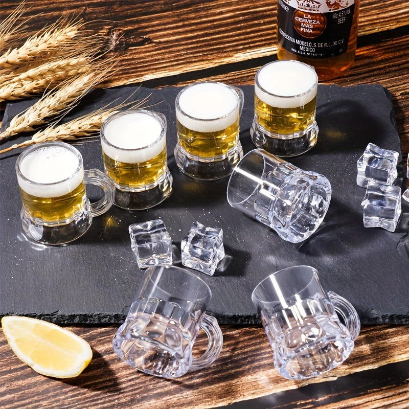 Průhledné mini olejové džbány, dvojité balení (12 kusů v každém) – MiniKrugSet Oktoberfest 2025