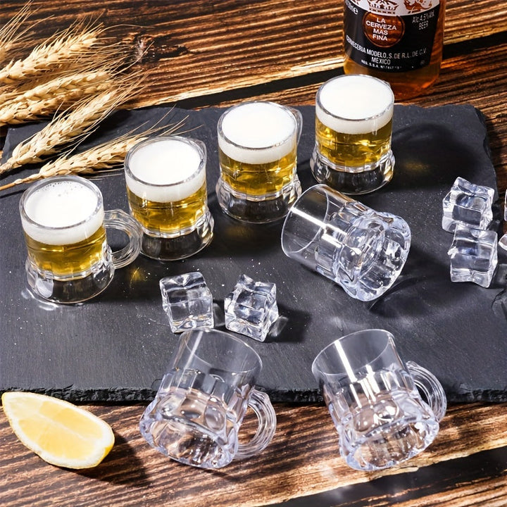 Průhledné mini olejové džbány, dvojité balení (12 kusů v každém) – MiniKrugSet Oktoberfest 2025