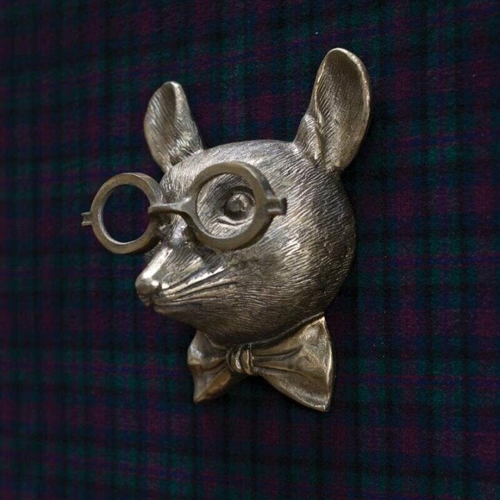 Hravá dekorace na zeď ve tvaru zvířecí hlavy - WallCritters