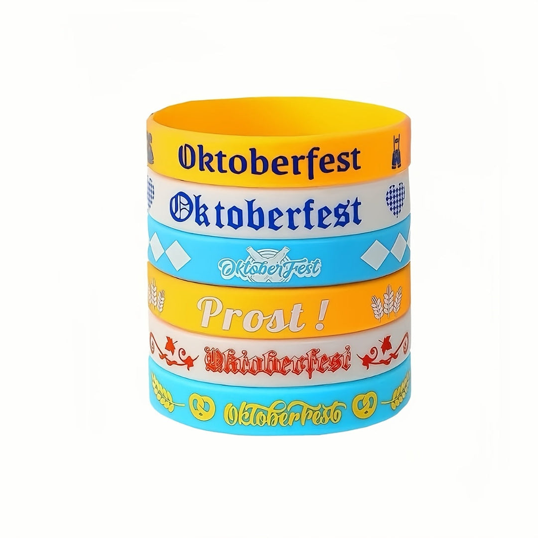 Silikonový náramek Set (24 kusů) – WiesnBand Oktoberfest 2025
