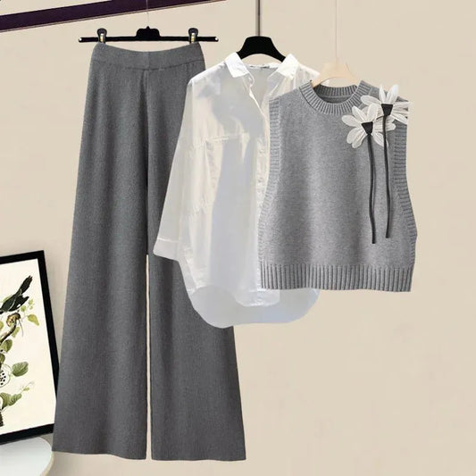 Pletená dámská souprava 3 kusy – Camilla