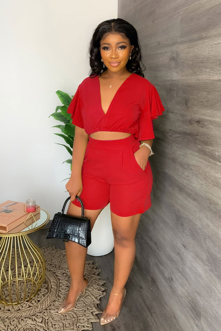 Trendy letní set s designem pruhů – Marlene