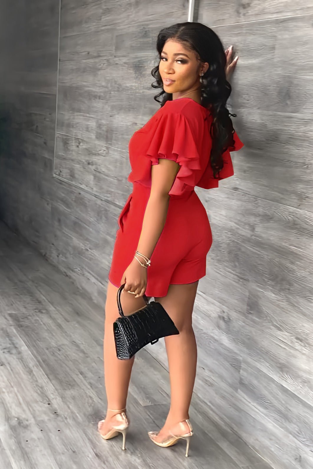 Trendy letní set s designem pruhů – Marlene