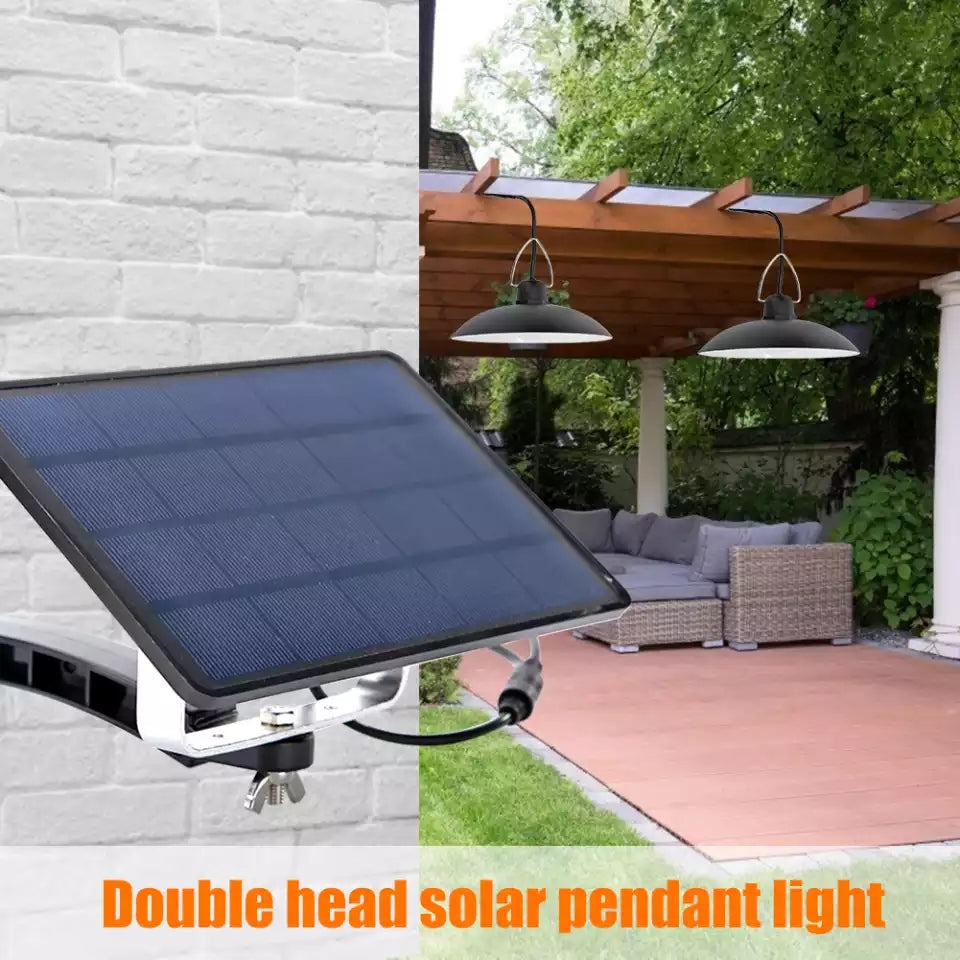 Bezdrátový solární LED lampový set s dálkovým ovládáním – TwinRay