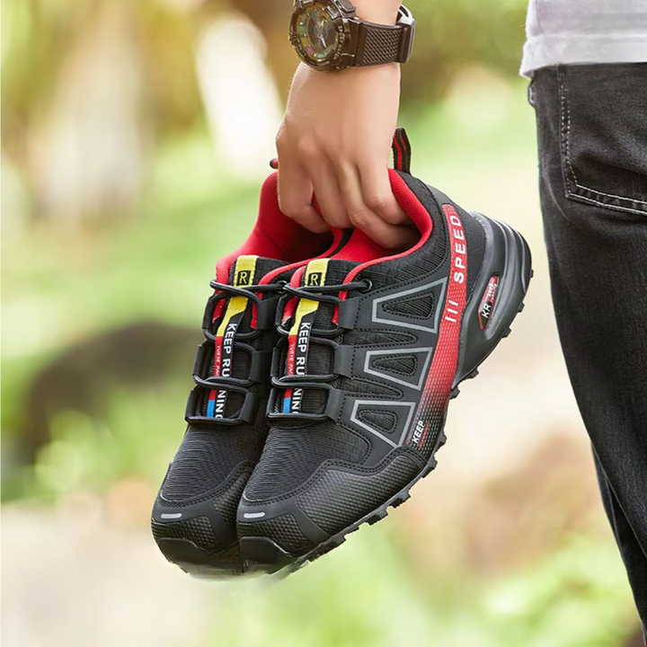 Ergonomické venkovní turistické boty s komfortním odpružením – TrailStep