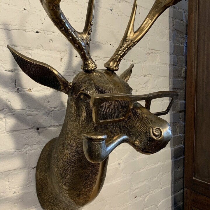 Hravá dekorace na zeď ve tvaru zvířecí hlavy - WallCritters
