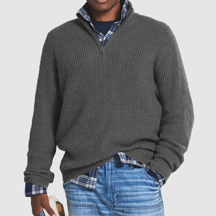 Kašmírový business casual svetr – Victor