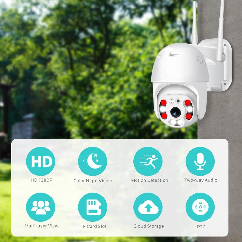 Bezdrátová venkovní kamera pro dohled s WiFi – SecureView 360