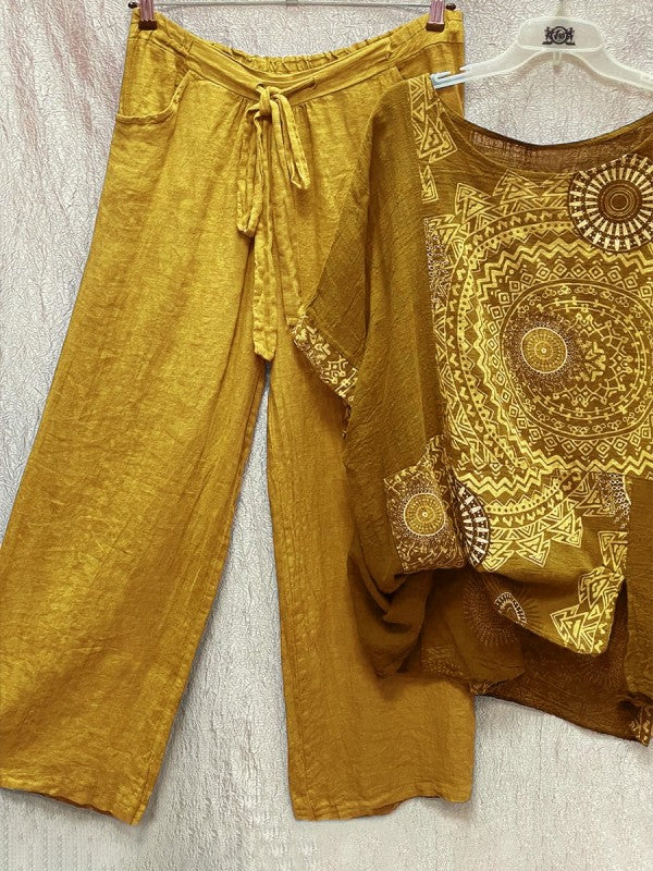 Vzdušný dvoudílný dámský letní outfit - Yara