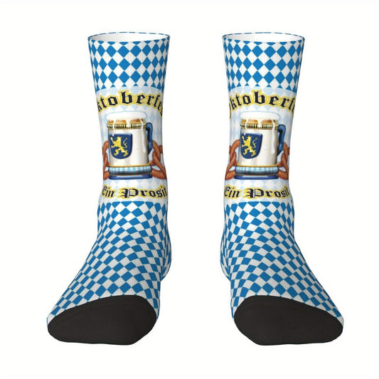 3 páry unisex oktoberfest ponožek – BreznSocken Oktoberfest 2025