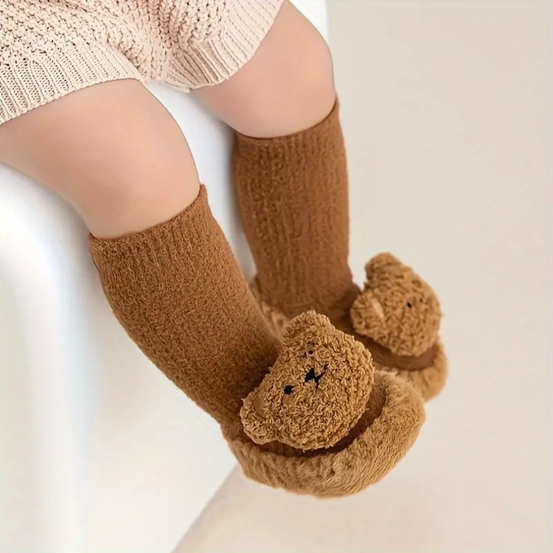 Dětské domácí ponožky s medvědy – CozyBear