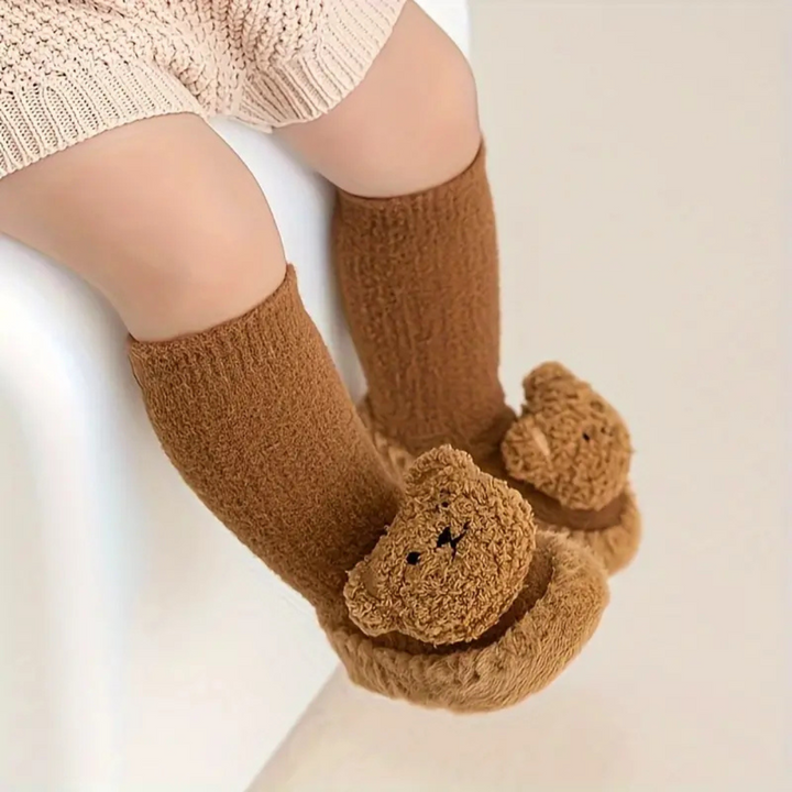 Dětské domácí ponožky s medvědy – CozyBear