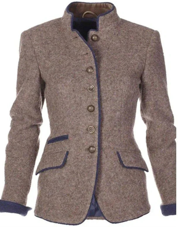 Stylový jednobarevný dámský cardigan - Nova