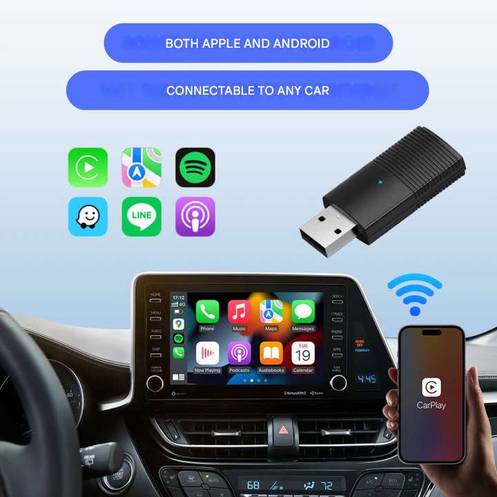 Bezdrátový adaptér CarPlay – DriveLink Connect