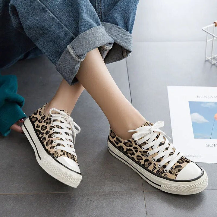 Stylové leopardí tenisky pro ženy – Savannah