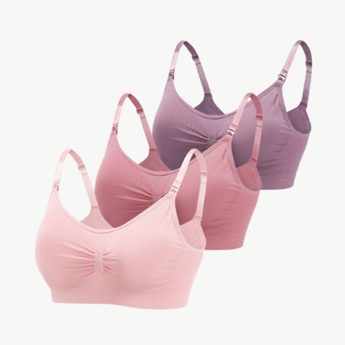 Pohodlné kojicí podprsenky (sada 3 ks) – NurtureFit