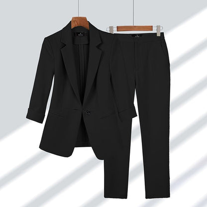 2-teiliges Damenanzug mit Blazer und Hose - Olivia