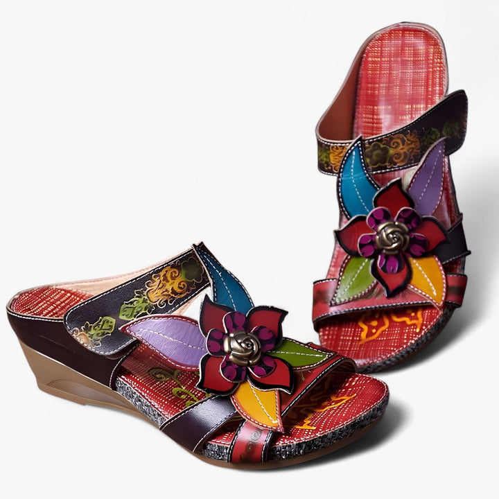 Boho sandály pro ženy s pletenými pásky – BohoStep Dolly