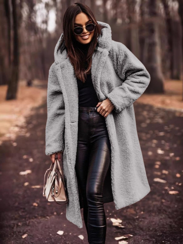 Dámský trench coat s páskem a dvojnásobným zapínáním – Clara