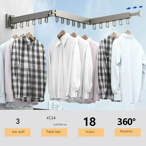 Sušák na prádlo na zeď – Dryvo