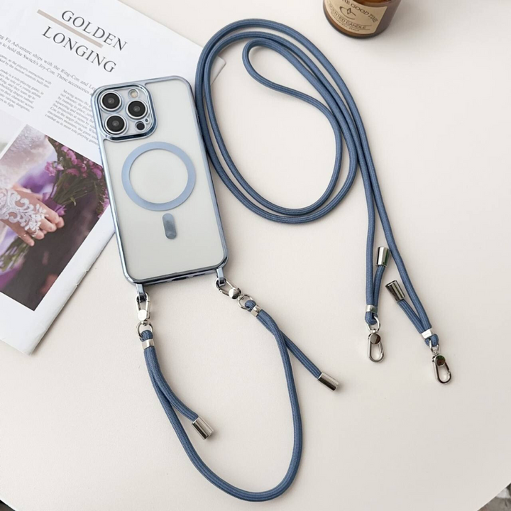 MagSafe taška na telefon pro iPhone s popruhem – Halo (1+1 ZDARMA)