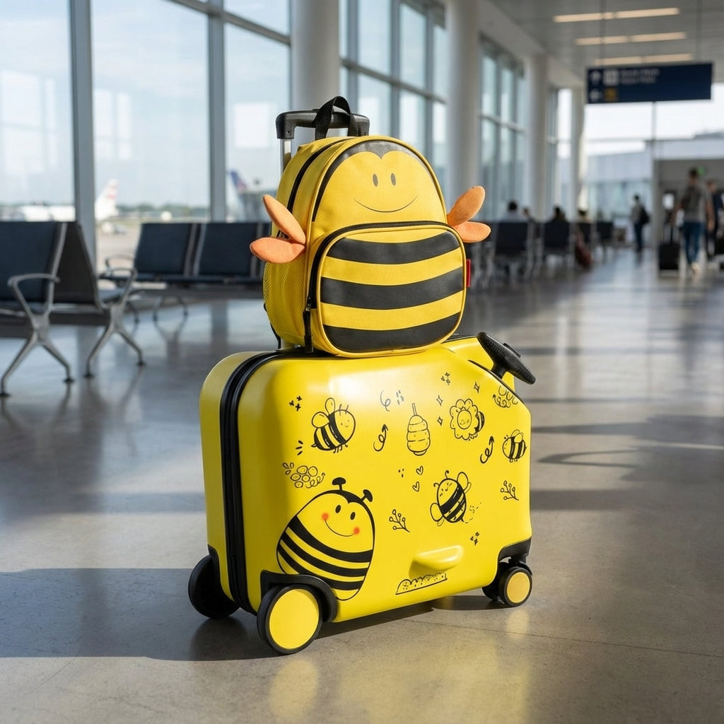 2 In 1 Kinderkoffer Set - Travelbee