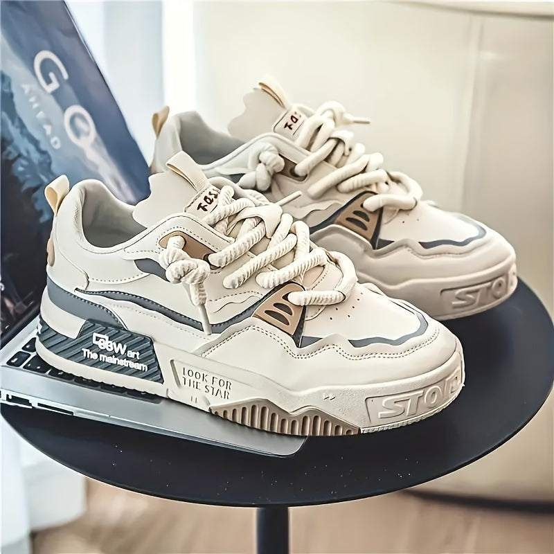 Objemné pánské tenisky pro streetwear s profilovanou podrážkou a komfortními polštářky – Kairo