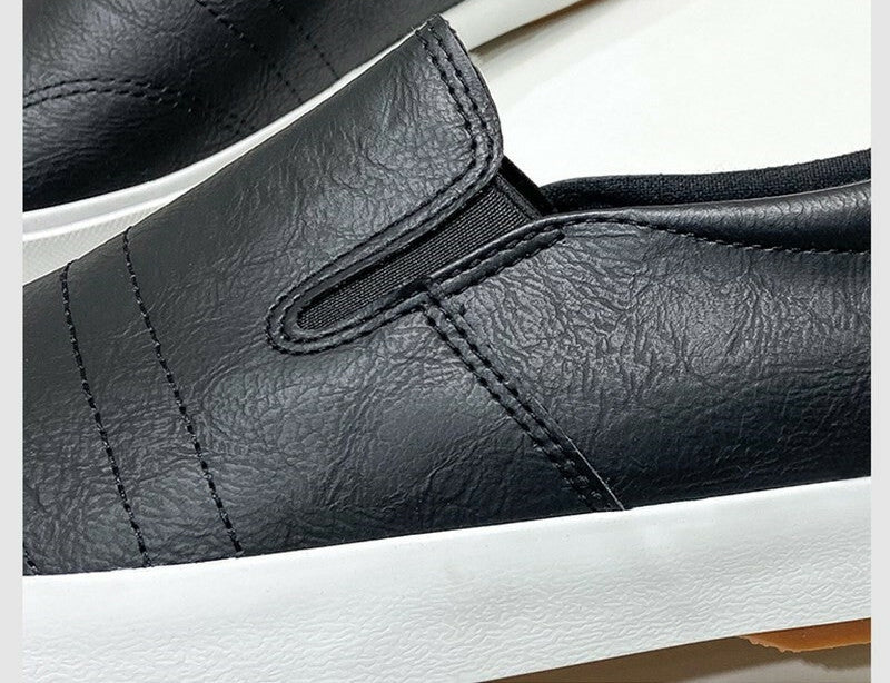 Pánské slip-on kožené tenisky – Jonas