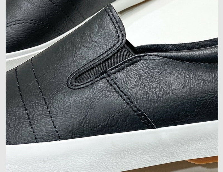 Pánské slip-on kožené tenisky – Jonas