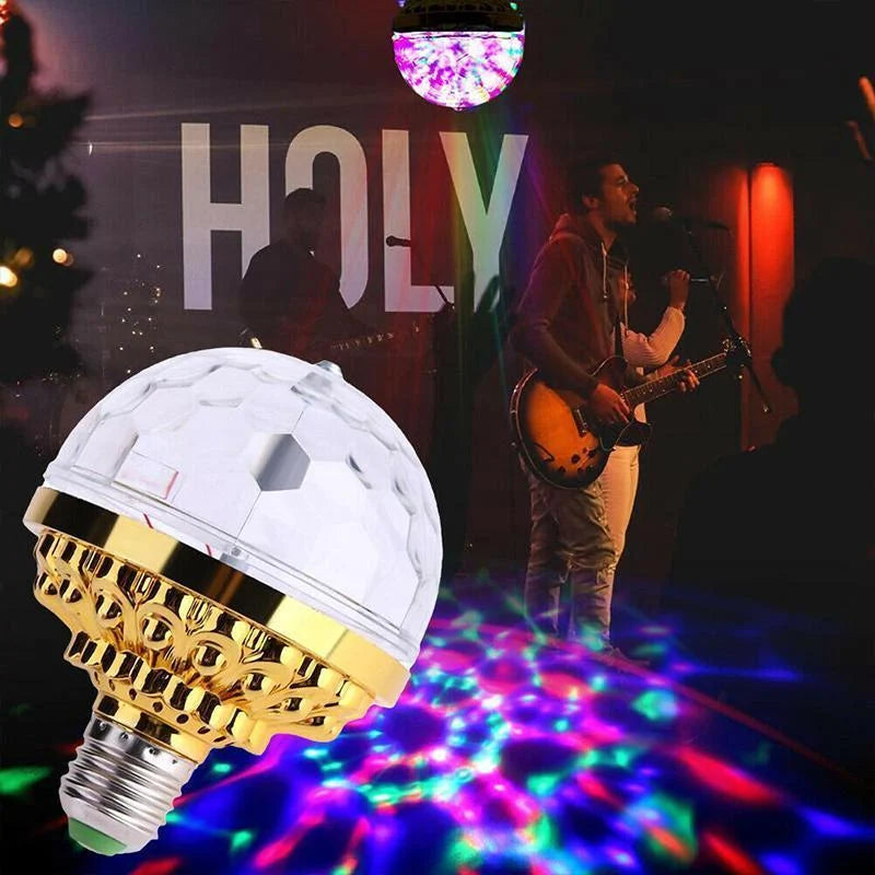 LED diskotékové párty lampy – PartyGlow Spin