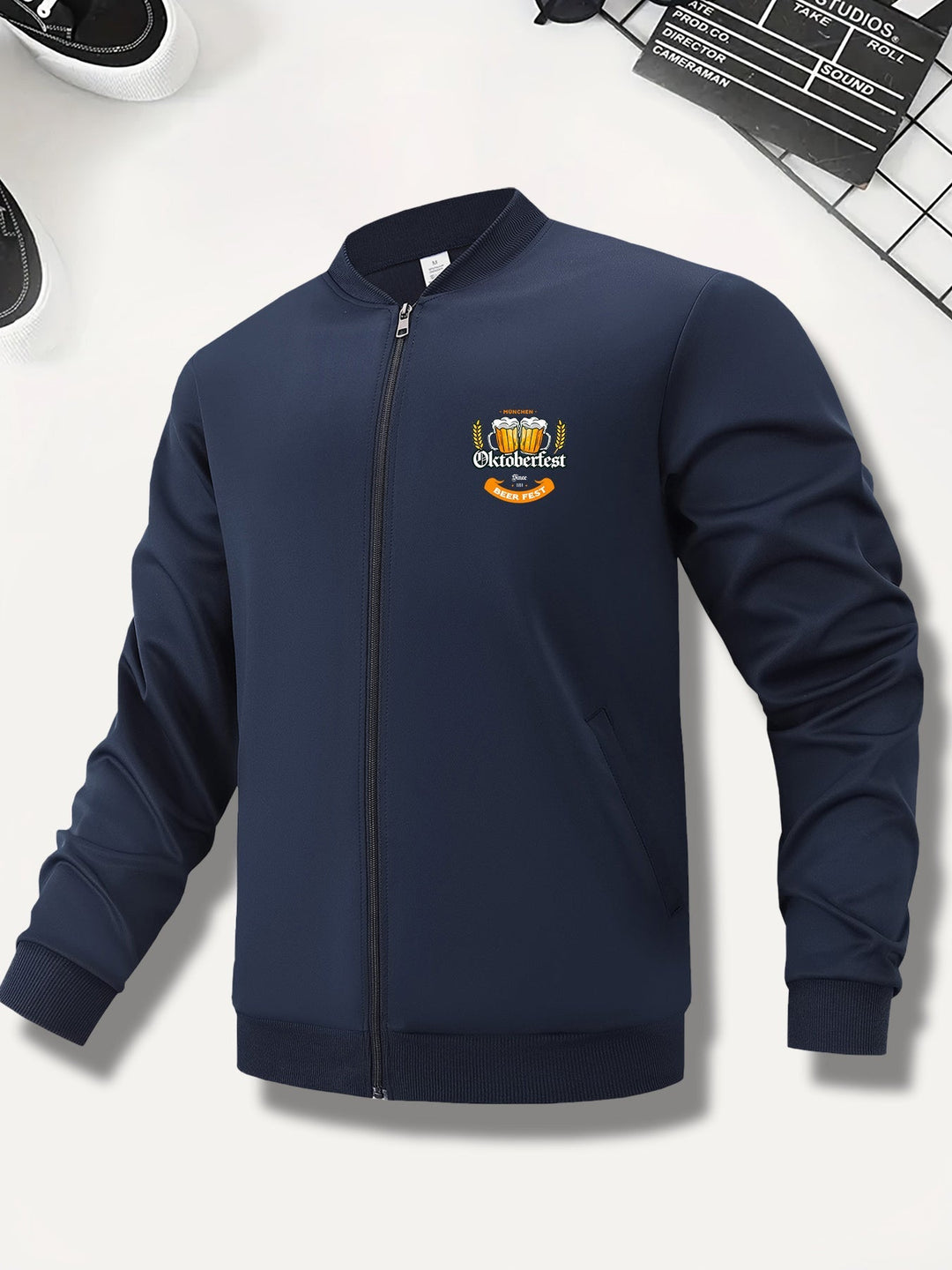 Pánská bomber bunda s potiskem piva Oktoberfest – Georg Oktoberfest 2025