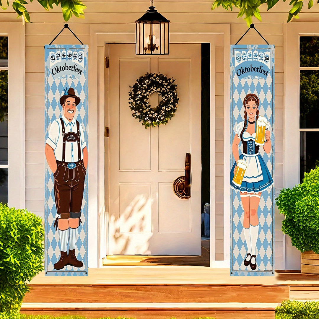 Sada bannerů z polyesteru – WiesnWillkommen Oktoberfest 2025