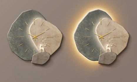 Minimalistické nástěnné hodiny ve skandinávském designu - NordiqTime
