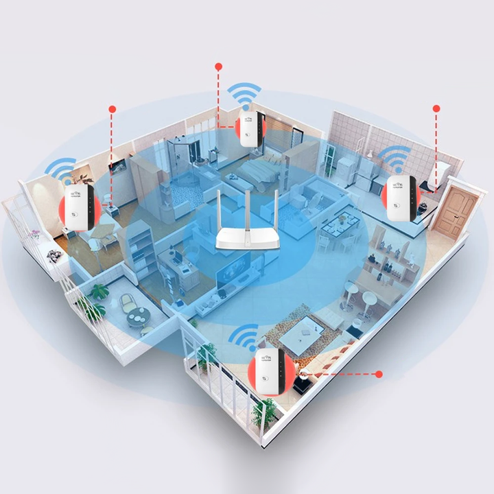 Bezdrátový WiFi zesilovač - NetBlaze