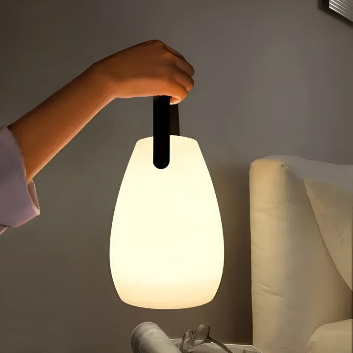 Vodotěsná bezdrátová LED stolní lampa pro vnitřní a venkovní použití - Lumora
