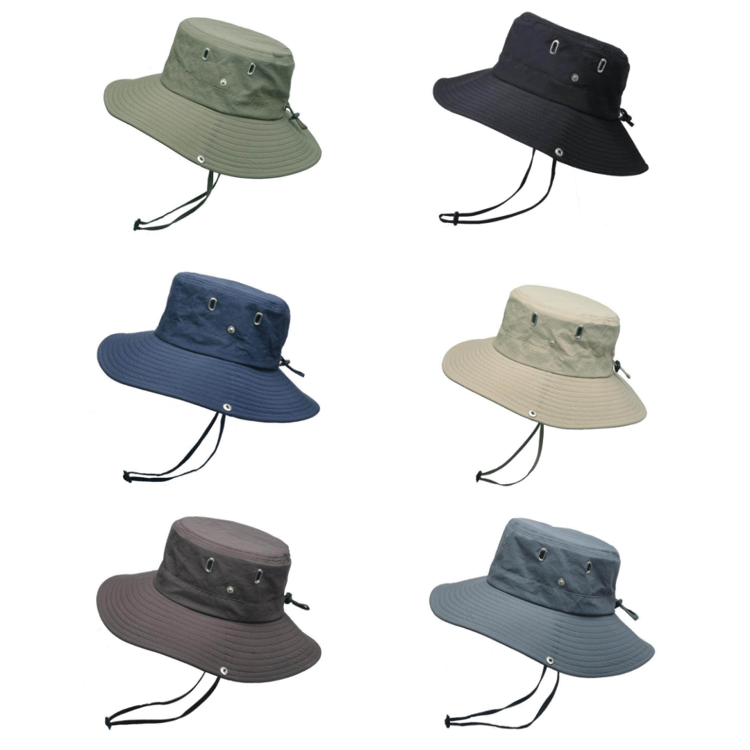 Voděodolný outdoorový klobouk s UV ochranou – ShieldFlex Pro
