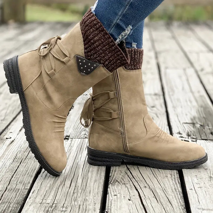 Dámské zimní boty s fleece podšívkou – Selina