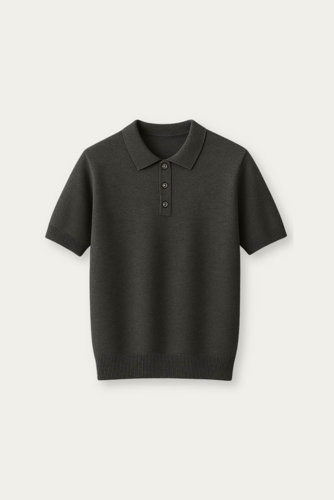 Stylový pánský polo z kašmírské merino vlny – Taren