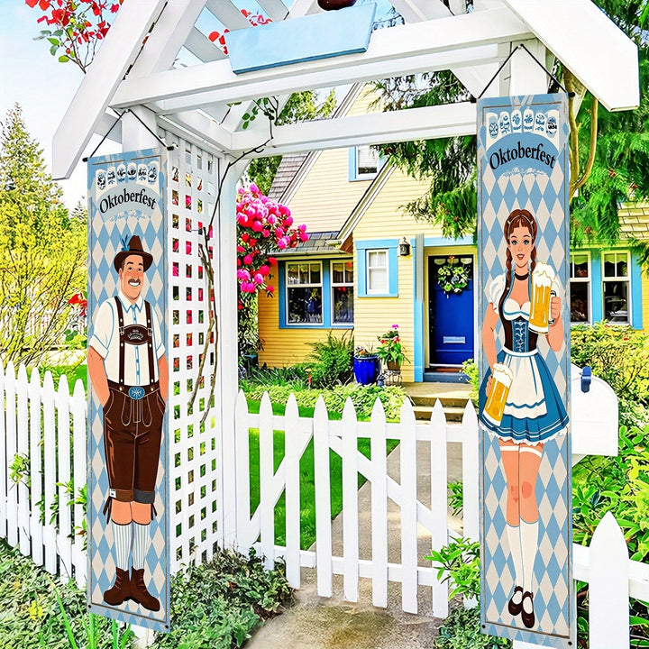 Sada bannerů z polyesteru – WiesnWillkommen Oktoberfest 2025