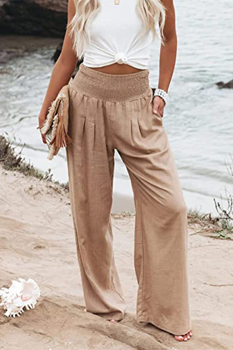 Elegantní Palazzo-buxy s boho pocitem – Yasmin