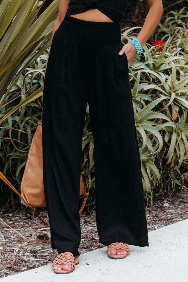 Elegantní Palazzo-buxy s boho pocitem – Yasmin